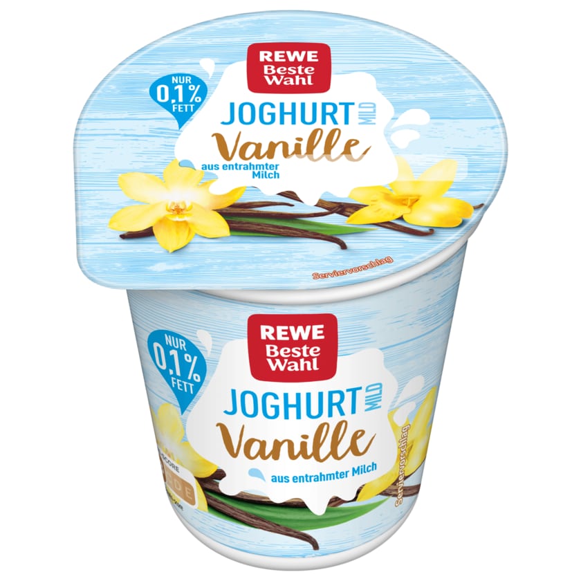 REWE Beste Wahl Joghurt mild Vanille 150g
